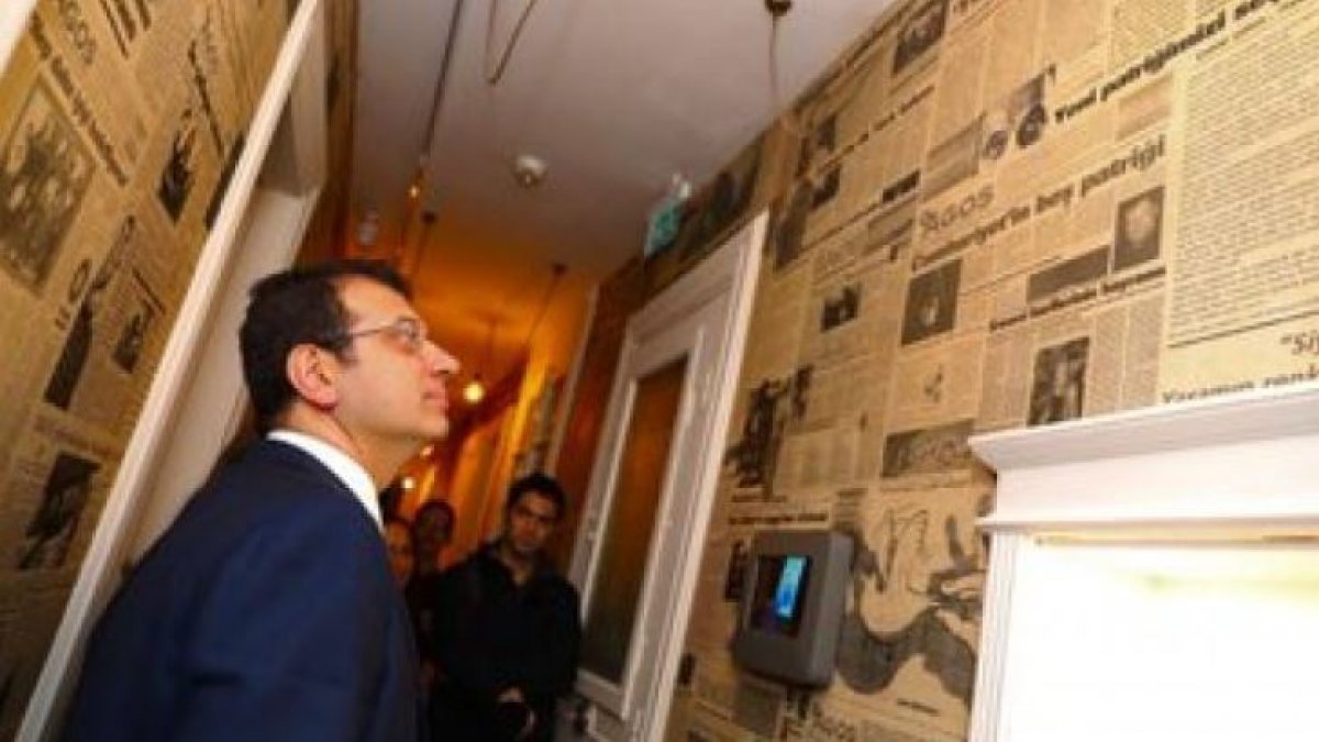 İmamoğlu, “23,5 Hrant Dink Hafıza Mekanı”nı ziyaret etti