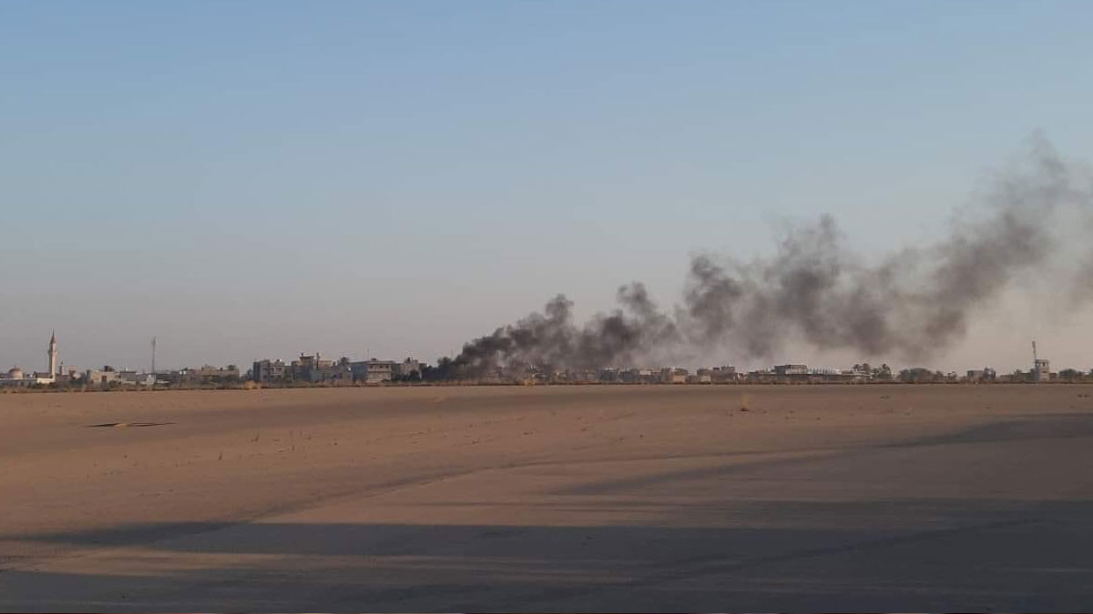 Sarraj Hükümeti: Hafter, Mitiga Havalimanı'nı füzelerle vurdu