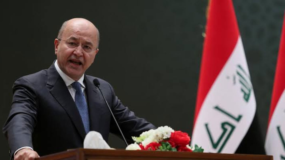Irak Cumhurbaşkanı, ABD'nin saldırısını kınadı