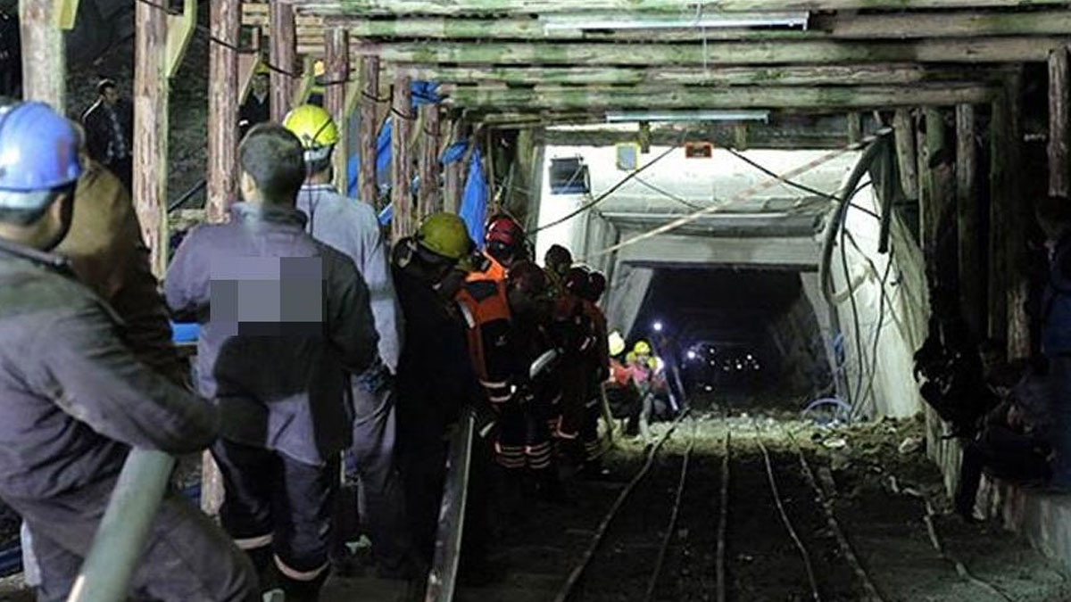 Zonguldak'ta maden ocağı göçtü: 2 madenci yaralı