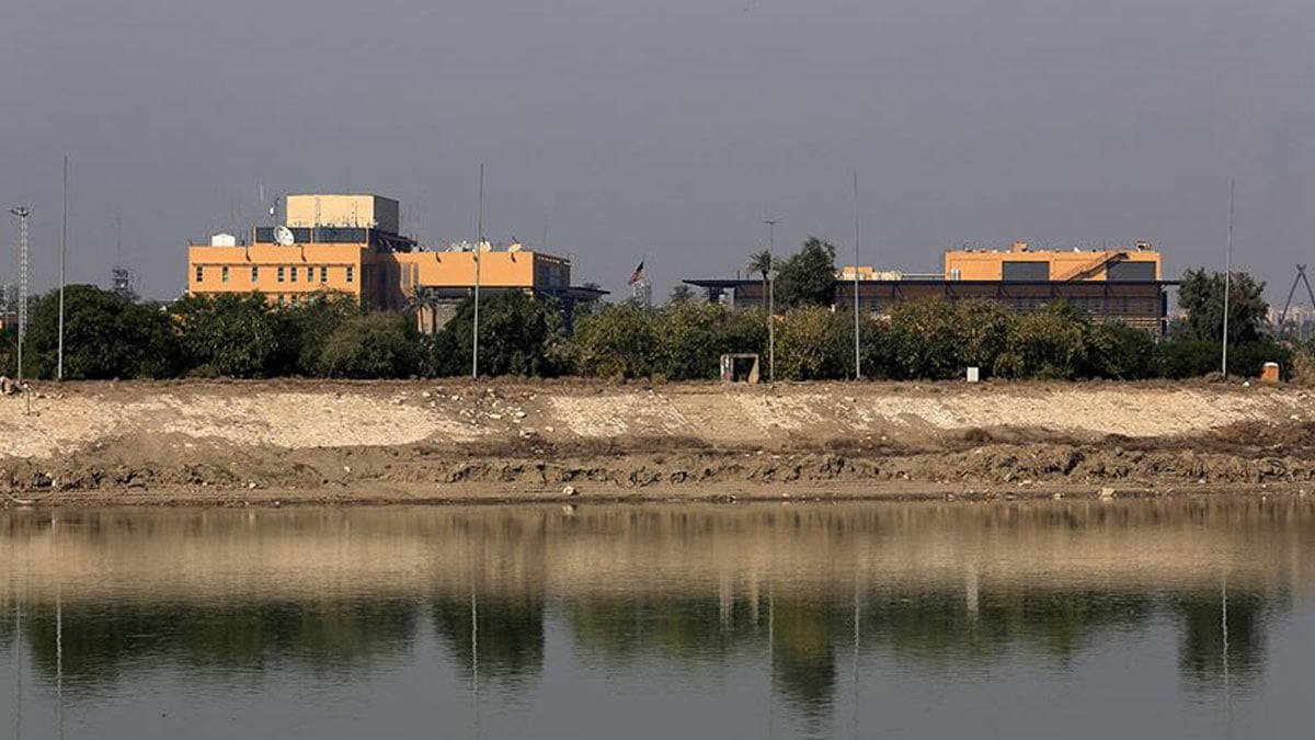Bağdat'ta ABD Büyükelçiliğine saldırı
