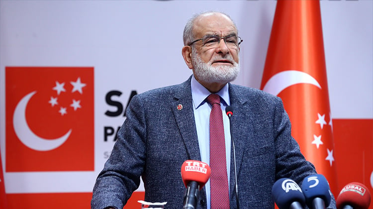 Saadet Partisi Genel Başkanı Temel Karamollaoğlu: "Esas metal yorgunu Cumhurbaşkanı'dır"