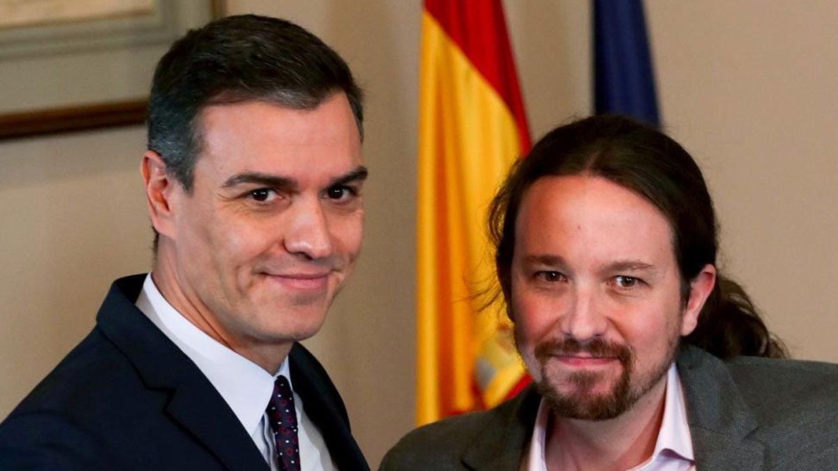 İspanya'da sol hükümet kuruldu: PSOE-Podemos