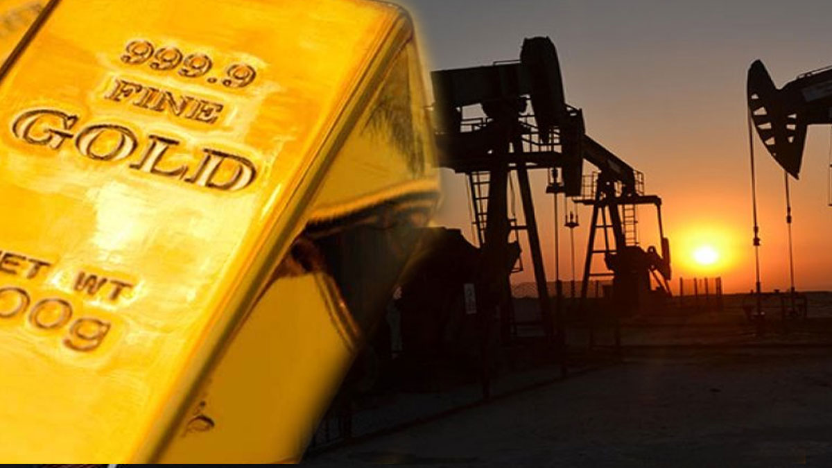 Yedi yılın zirvesine çıkan altın ve yükselen petrol fiyatlarında düşüş