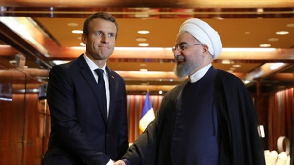 Macron'dan Ruhani'ye: Endişeliyiz