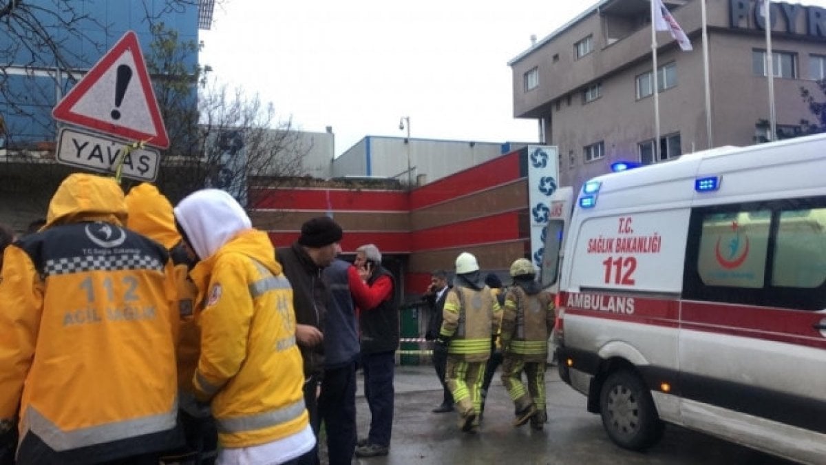 İstanbul'da işyerinde patlama: Ölü ve yaralılar var