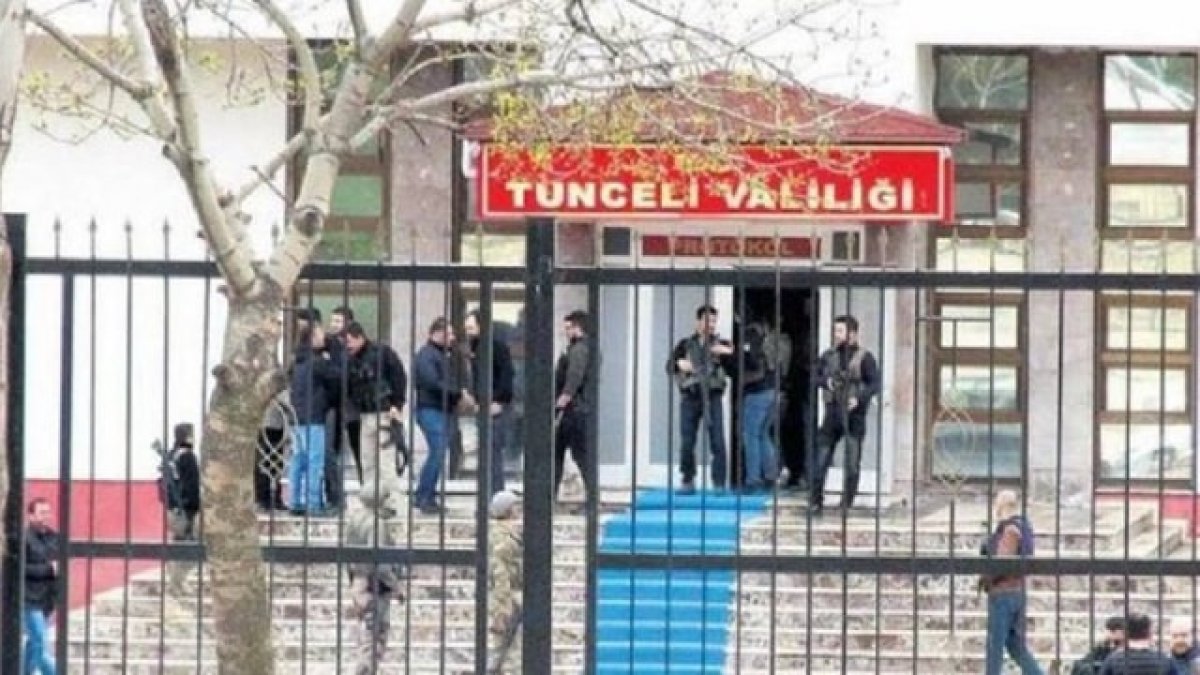 Tunceli'de, 15 gün boyunca eylem ve etkinlik yasağı