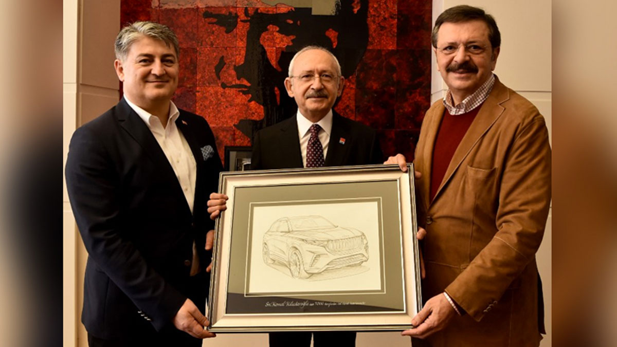 Kılıçdaroğlu TOGG heyetini kabul etti
