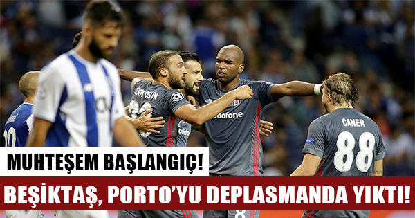 Beşiktaş, Şampiyonlar Ligi'ndeki ilk maçında Porto'yu 3-1 yendi!
