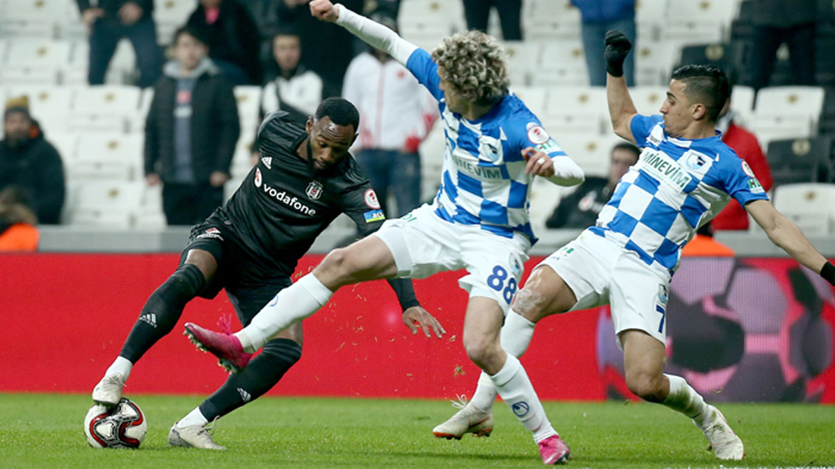 Erzurumspor Beşiktaş'ı 3-2 mağlup ederek çeyrek finale yükseldi
