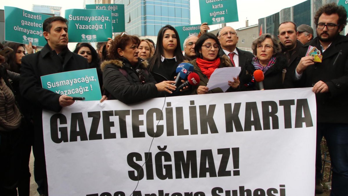 Türkiye Gazeteciler Sendikası soruyor: Basın kartlarımız nerede?