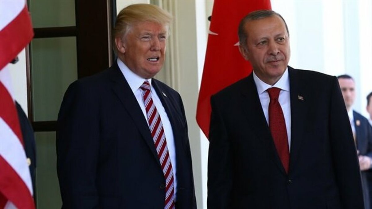 Erdoğan, Donald Trump ile görüştü