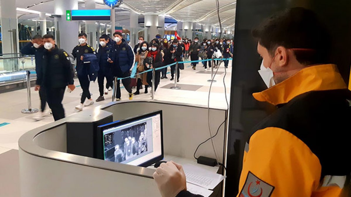İstanbul Havalimanı'nda 'koronavirüs' önlemi: Termal kamera sayısı ikiye çıkarıldı