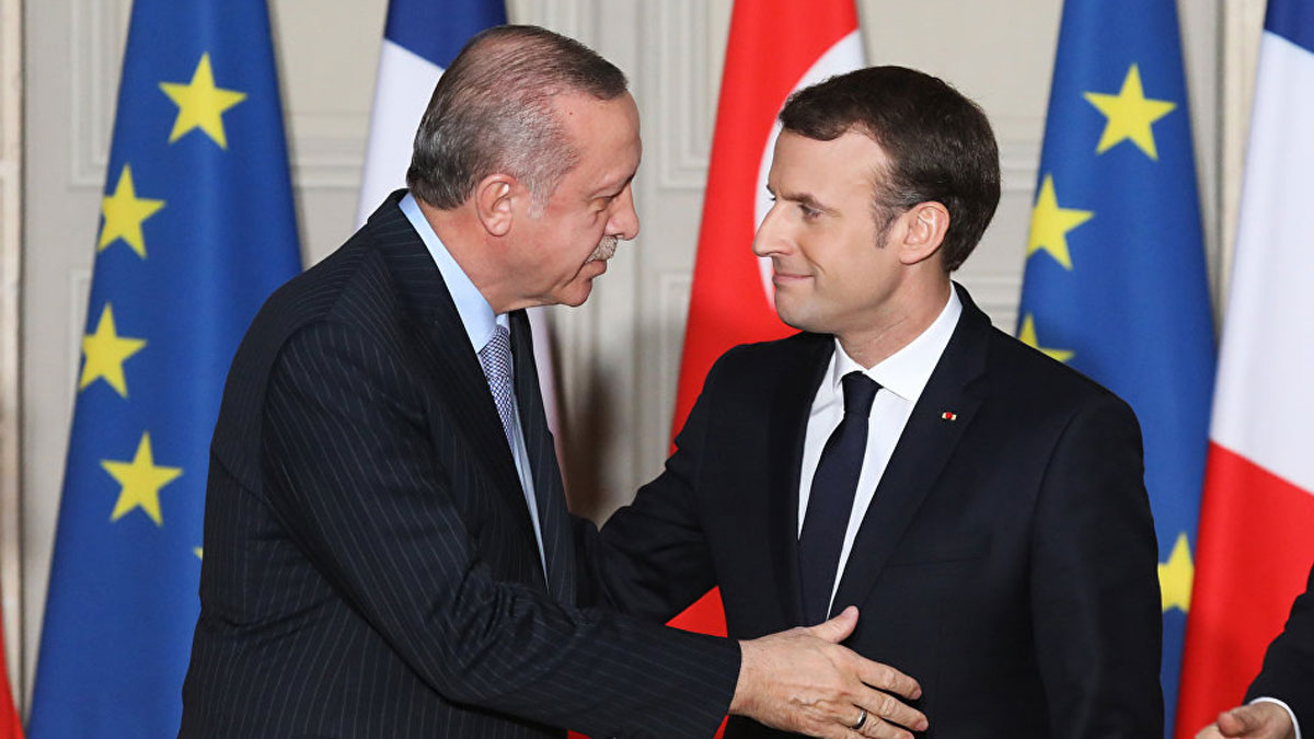 Erdoğan ile Macron görüştü: Gündemde 'Doğu Akdeniz' var