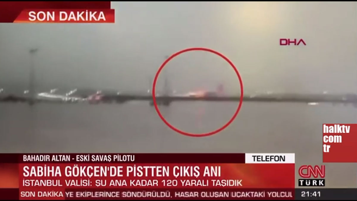 CNN Türk telefonla bağladığı emekli pilotu apar topar yayından aldı