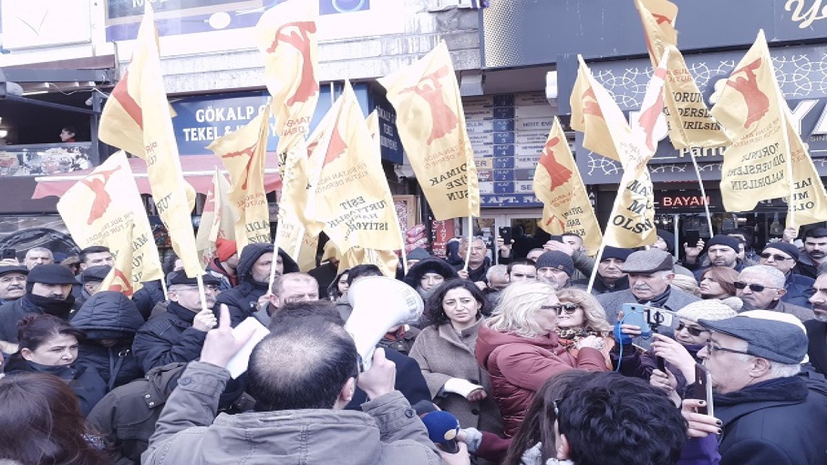 Kızılay'da 'Madımak' protestosu: "Ahmet Dedeniz hiç gitmedi ki hoş gelsin"