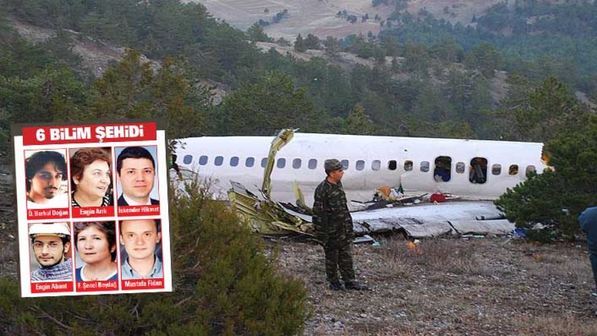 Isparta'da 6 bilim insanının öldüğü uçak kazasıyla ilgili 13 yıl sonra gelen iddia
