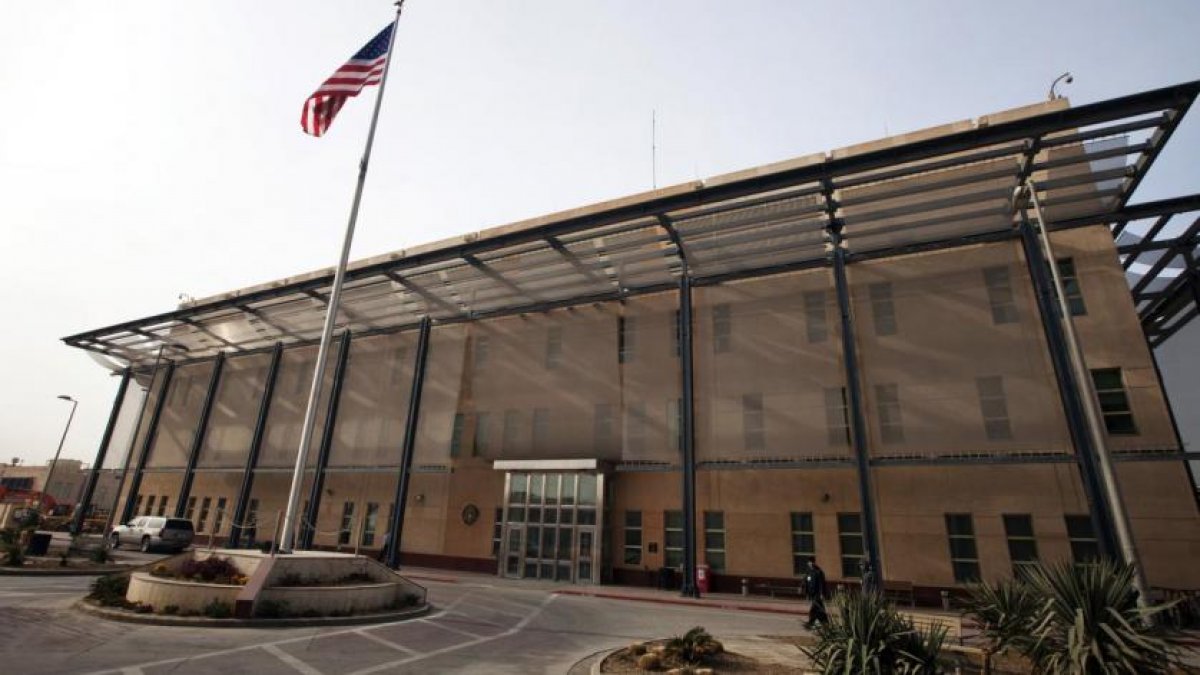 ABD'nin Bağdat Büyükelçiliği yakınına füze düştü