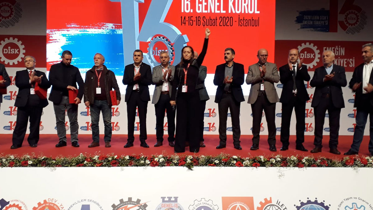 DİSK’in yeni yönetimi belli oldu: Arzu Çerkezoğlu yeniden Genel Başkan