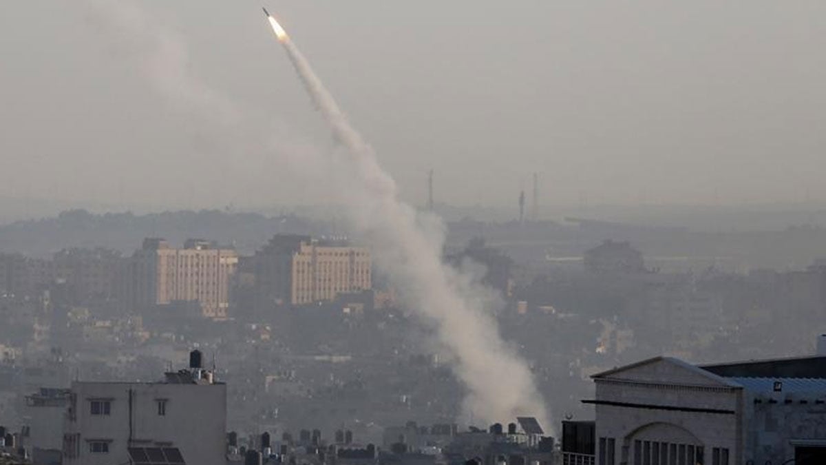 Gazze'den İsrail'e hava saldırısı