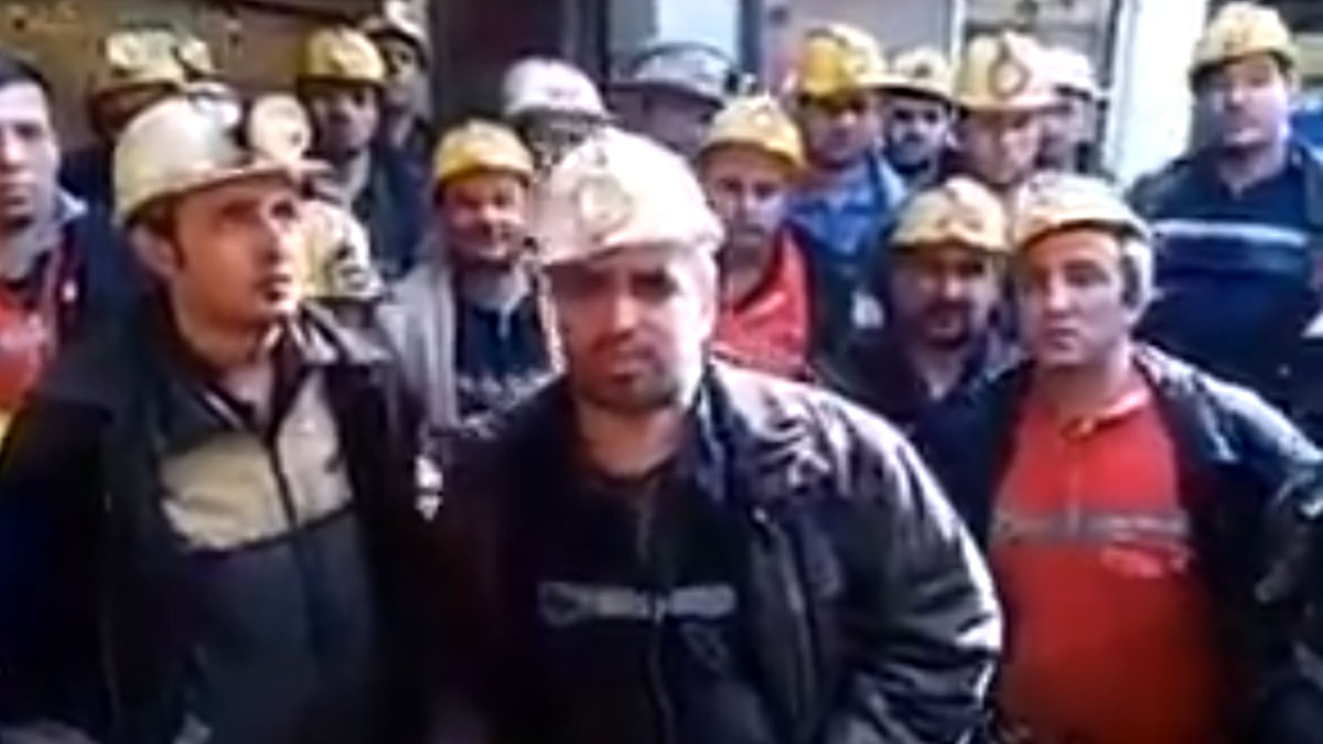 Aylardır maaşlarını alamayan madenciler, sendikalı olunca işten çıkartıldı: Kendilerini ocağa kapattılar!