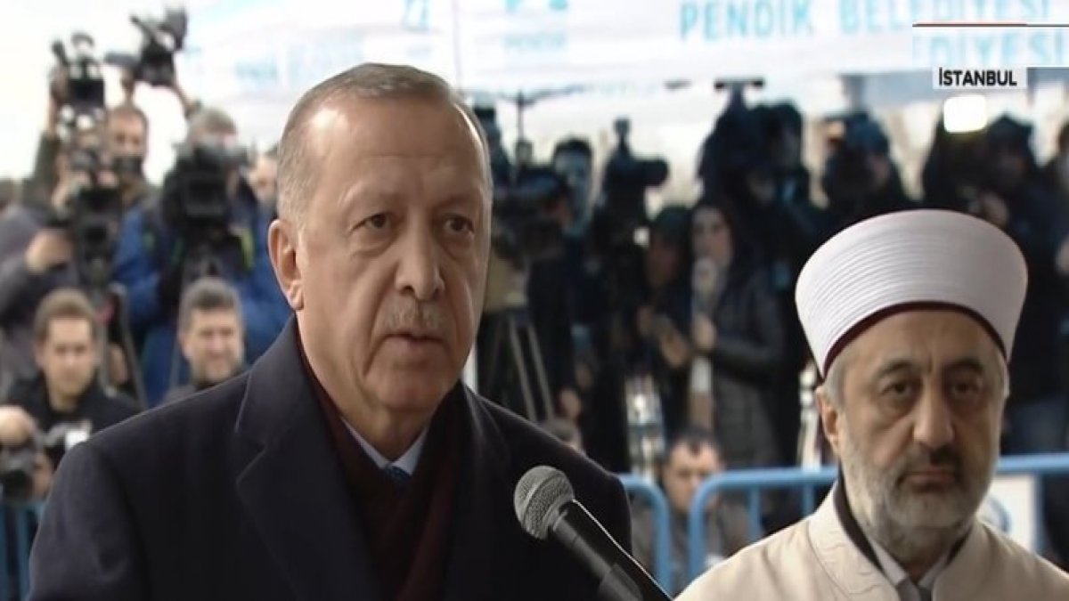 Erdoğan, şehit cenazesinde tekrar etti: Şehitler tepesi hiçbir zaman boş değildir, boş kalmayacaktır