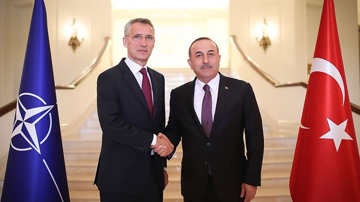 Çavuşoğlu, NATO Genel Sekreteri Stoltenberg'le görüştü