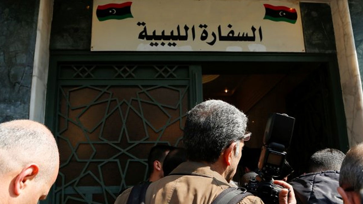 Hafter, Şam'da elçilik açtı