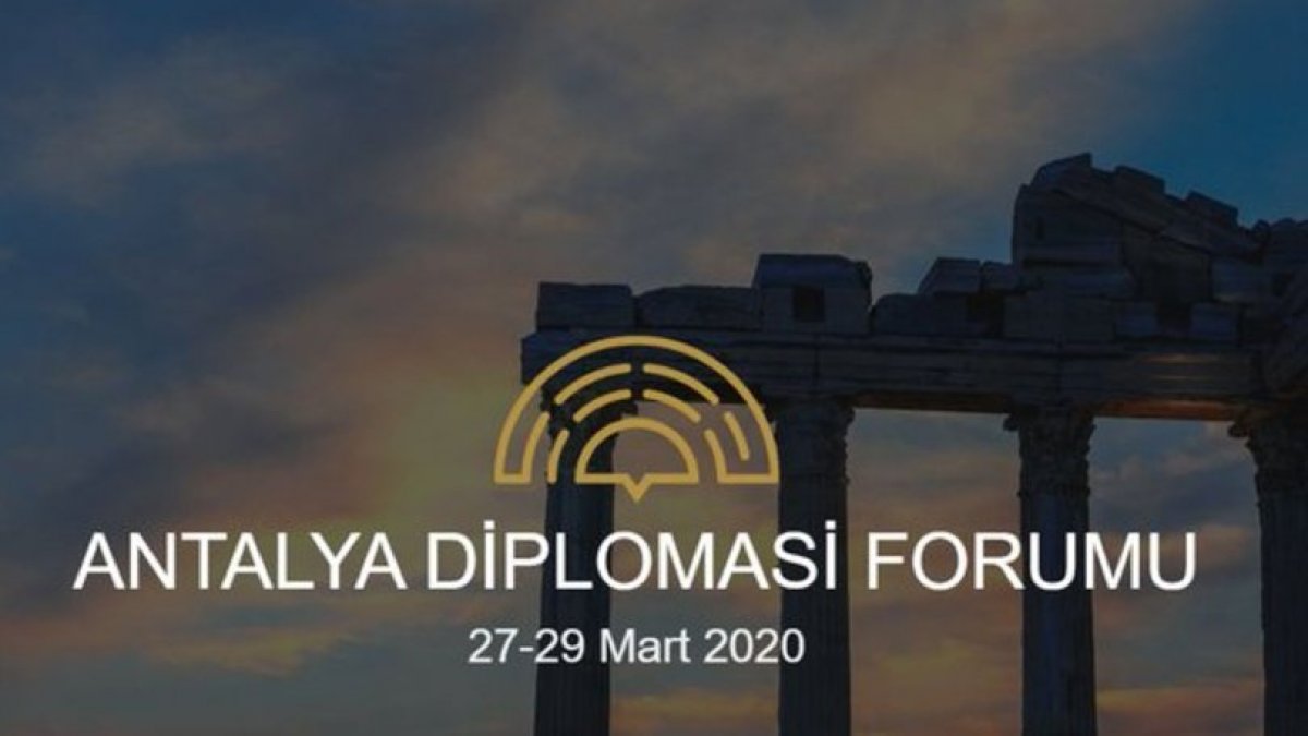 'Antalya Diplomasi Forumu' iptal edildi