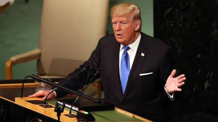 ABD Başkanı Donald Trump BM Genel Kurulu'nda Suriyeli mültecilere ev sahipliği yaptığı için Türkiye'ye teşekkür etti