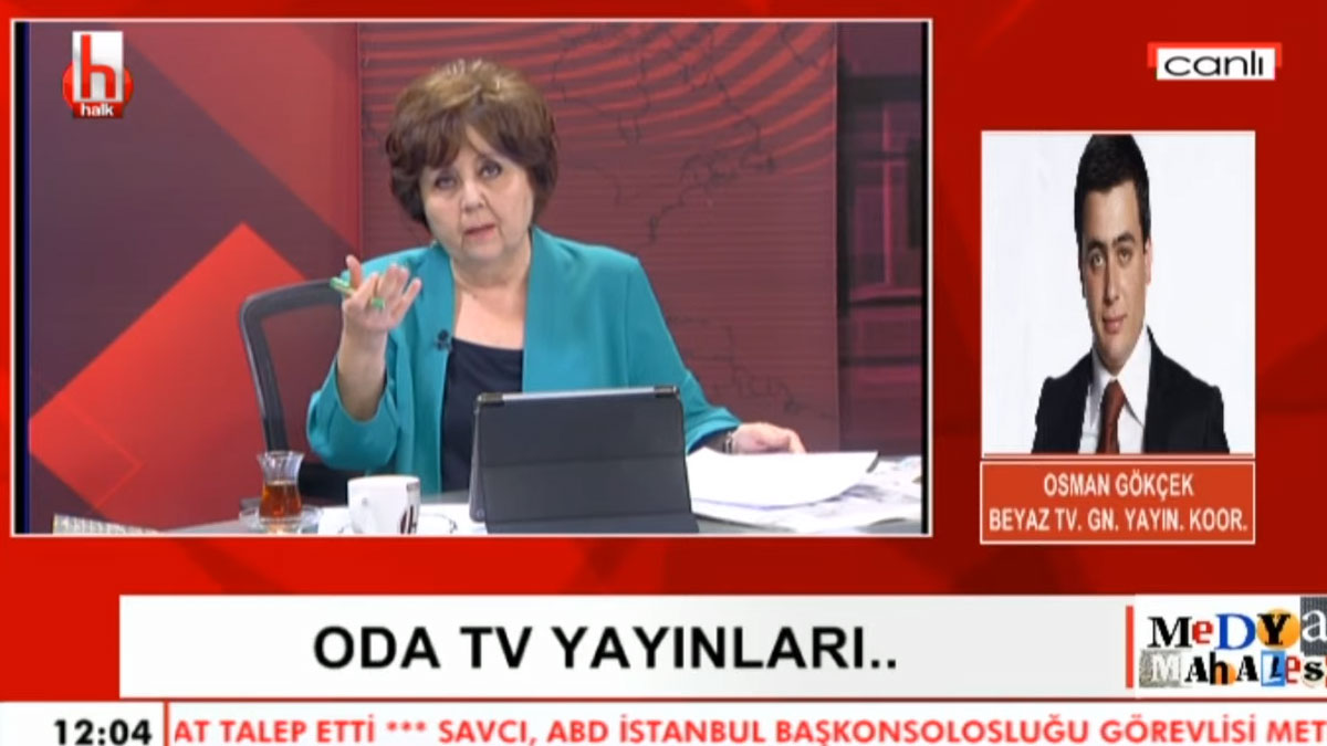 Oda TV'yi hedef gösteren Osman Gökçek Halk TV'ye bağlandı: Ayşenur Arslan'dan sert tepki!