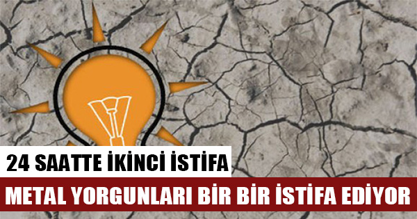 AKP'de 24 saatte ikinci istifa... Kırıkkale il başkanı da istifa etti