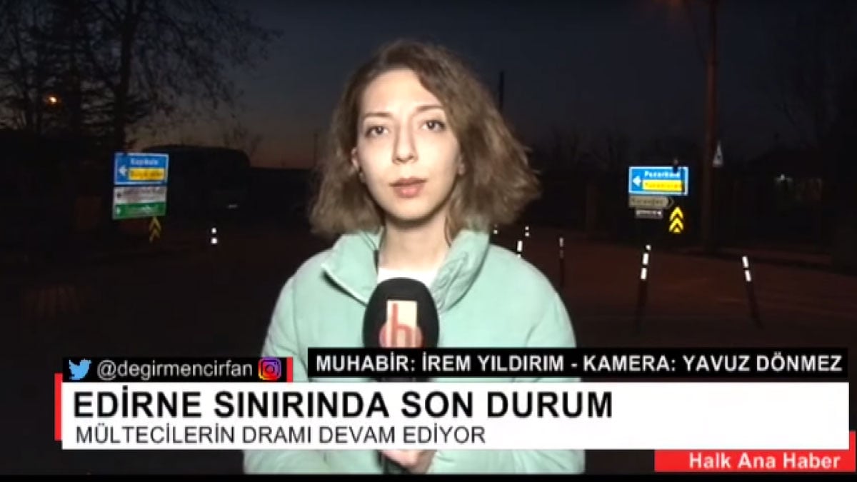 Sınırdaki bekleyişin 14'üncü günü: Halk TV muhabiri İrem Yıldırım aktardı