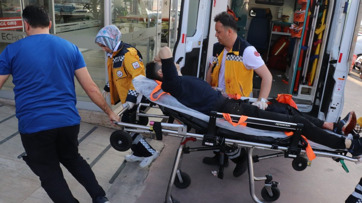 Kemerine delik açmak isterken atar damarını kesti