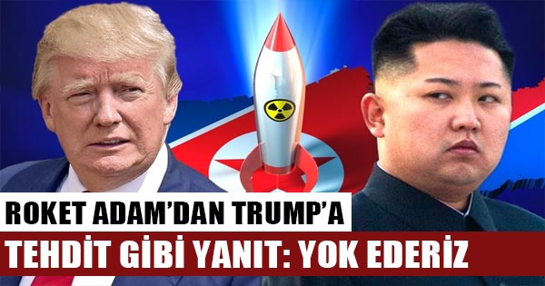 Kuzey Kore'den Trump'a tehdit gibi yanıt