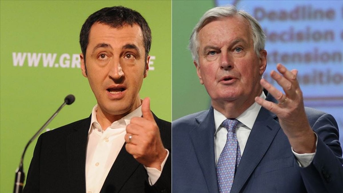 Yeşiller Partili Cem Özdemir ile AB Brexit Başmüzakerecisi Barnier'in Covid-19 testi pozitif çıktı