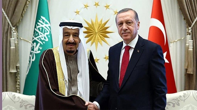 Cumhurbaşkanı Erdoğan ve Suudi Kralı Selman görüştü