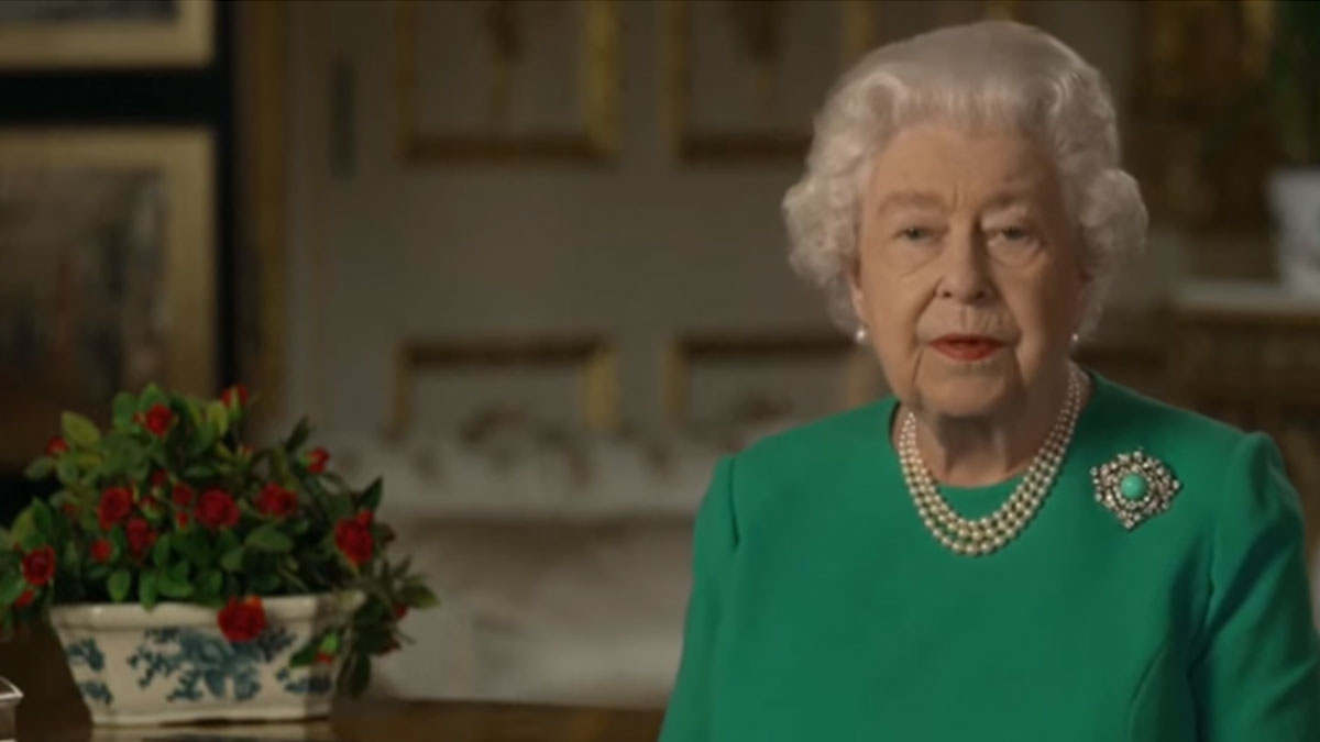 İngiltere Kraliçesi 2. Elizabeth ulusa sesleniyor: Başaracağız ve bu başarı hepimize ait olacak