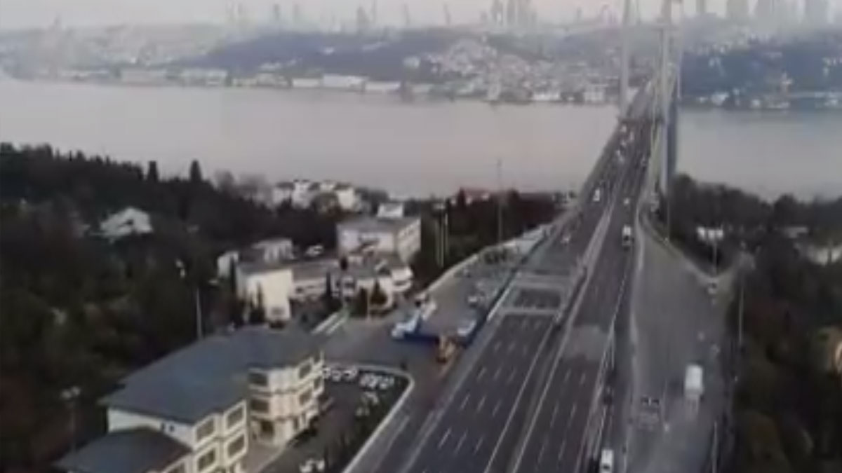 Sokağa çıkma yasağının ardından İstanbul manzaraları