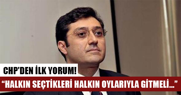 Kadir Topbaş'ın istifasına CHP'den ilk yorum Beşiktaş Belediye Başkanı Murat Hazinedar'dan geldi