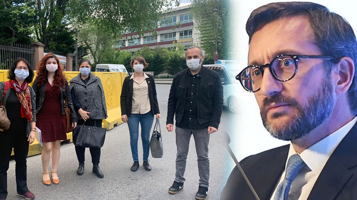 Gazeteciler 'haber'i savunuyor: Fahrettin Altun'un arazisiyle ilgili haber nedeniyle gazeteciler ifade veriyor