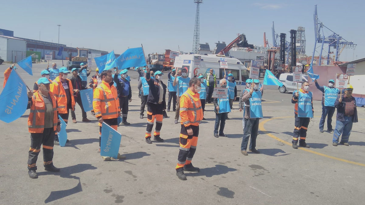 İİSŞP üyesi sendikalar örgütlü oldukları işletmelerde 1 Mayıs'ı kutladı