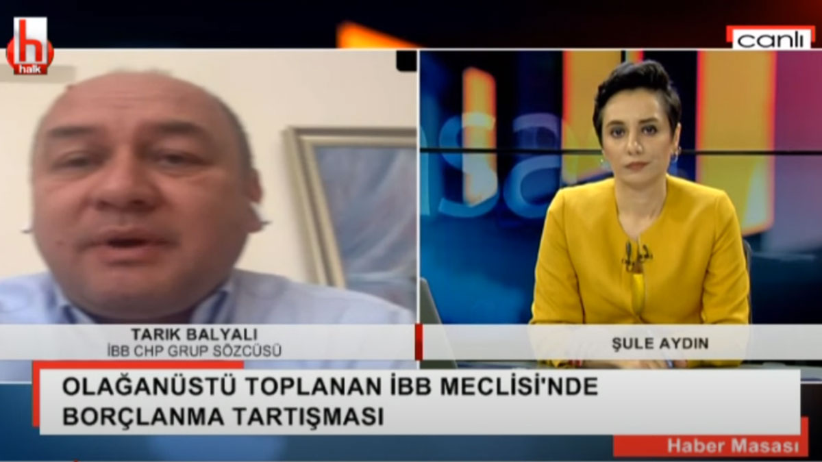İBB Grup Sözcüsü Balyalı Halk TV'ye konuştu: AKP’liler dün bunu engelledi