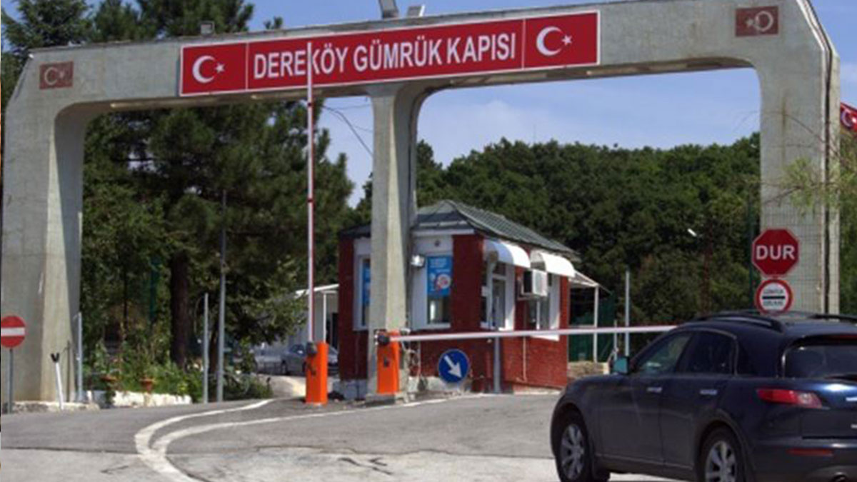 Dereköy Sınır Kapısı, yaya geçişlerine kapatıldı