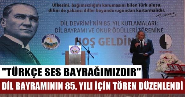 Dil Derneği Dil Bayramı'nın 85'inci yılı için tören düzenledi