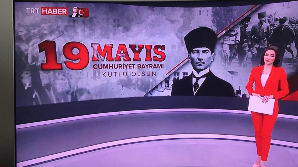 TRT'de skandal hata: 19 Mayıs'ta Cumhuriyet Bayramı'nı kutladılar