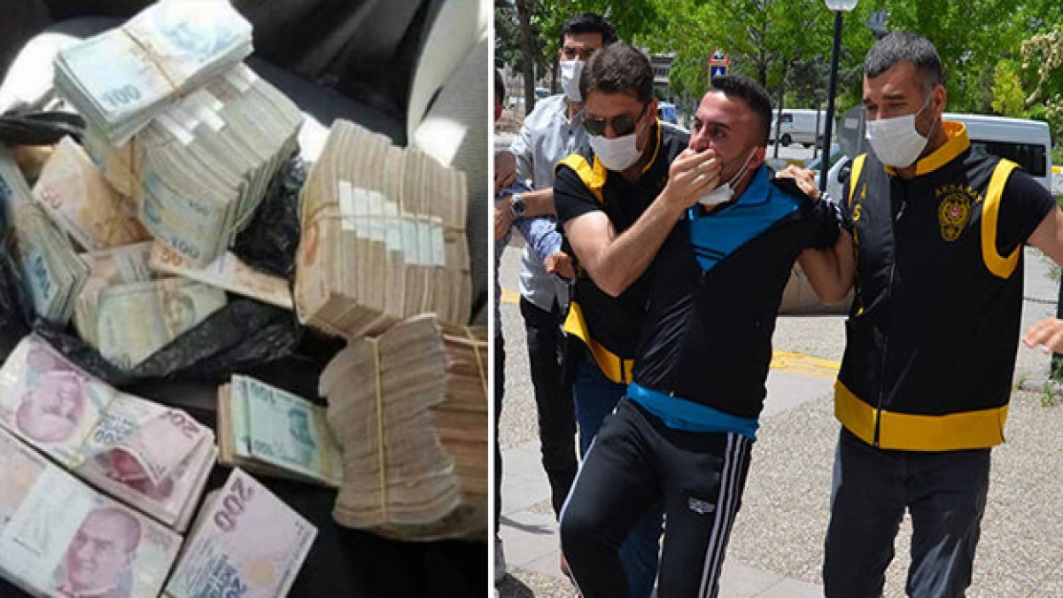 Cezaevi firarisi çaldığı 1 milyon lirayı sosyal medyadan paylaştı: Saklandığı çatıda yakalandı