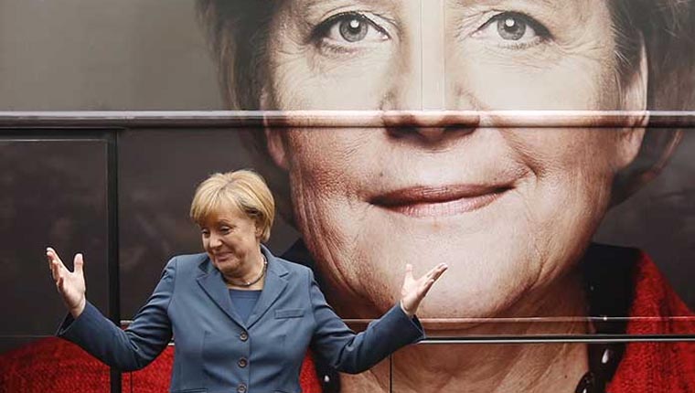 Almanya’daki seçimin galibi Başbakan Angela Merkel oldu