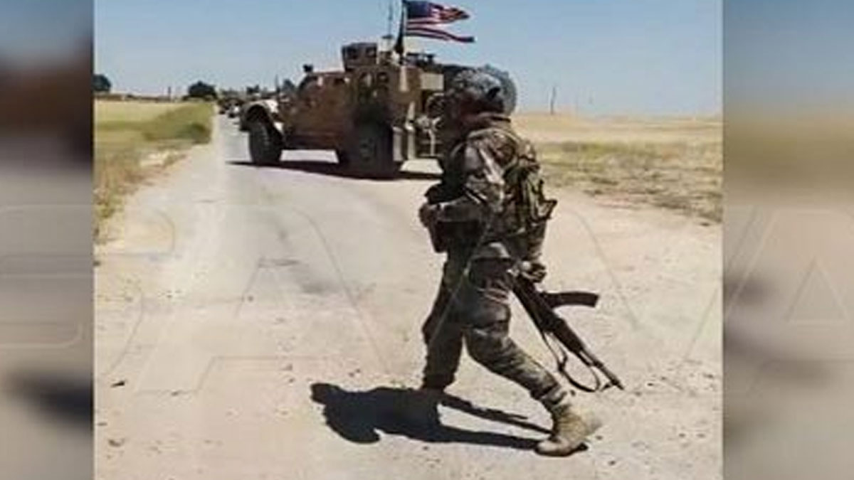 SANA: Suriye ordusu, Amerikan konvoyunun geçişini engelledi