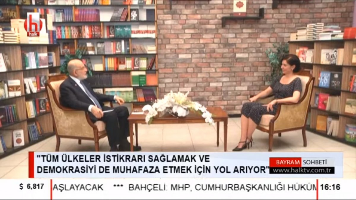 Temel Karamollaoğlu, 13 yaşında evden neden ayrıldığını Halk TV'de Özlem Gürses'e anlattı